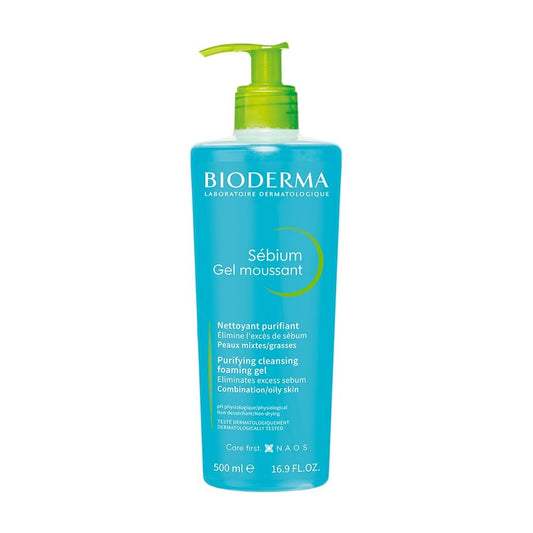 Bioderma - Sébium - Foaming Gel Pump - Cleansing and Make-Up Removing - Skin Purifying