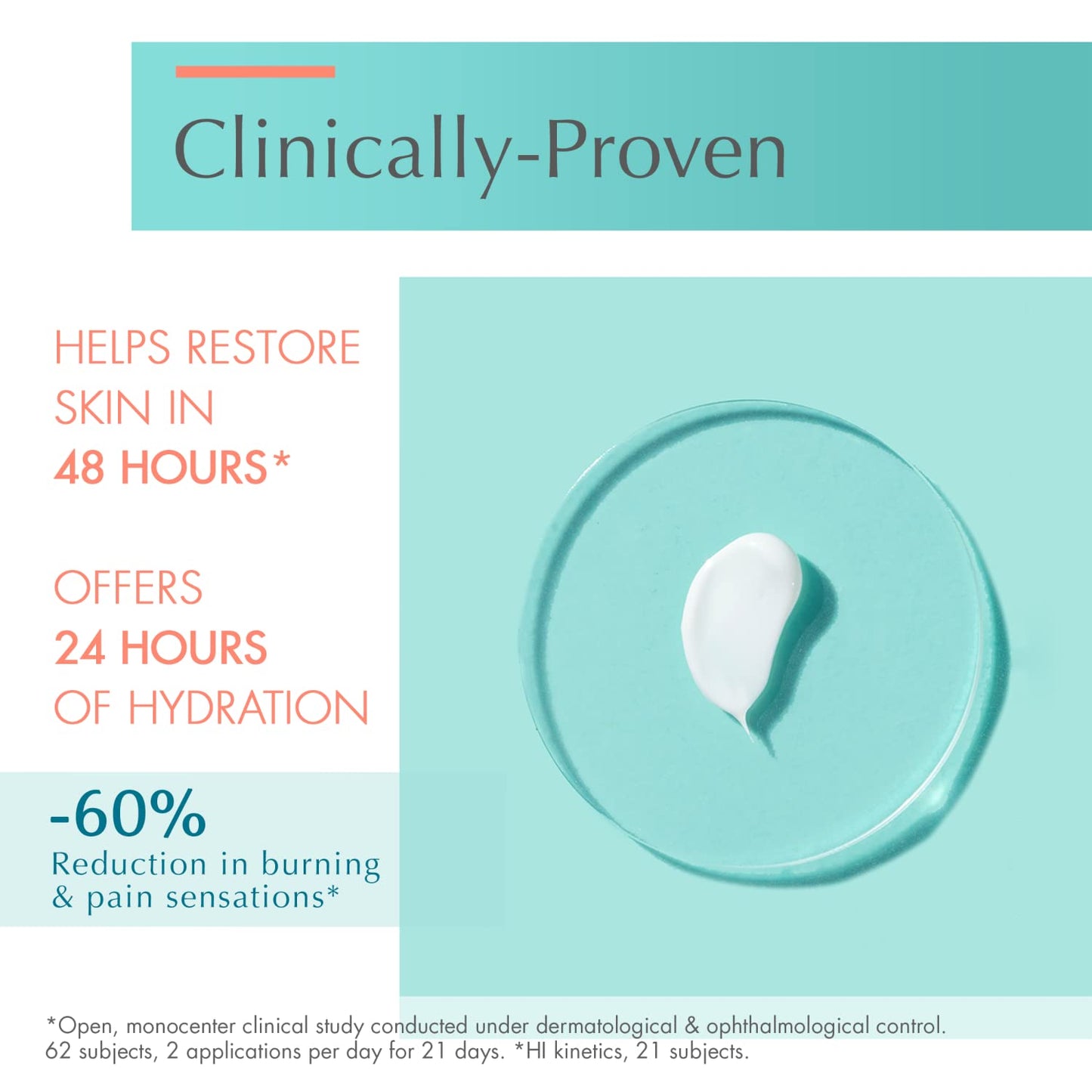 Avène Cicalfate+ Hydrating Skin Recovery Emulsion for post-procedure & post-tattoo, helps restore skin barrier, 24hr hydration, 1.3 Fl Oz